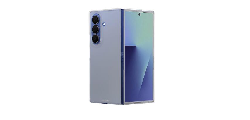 FOLDING - Cover in TPU composta da scocca anteriore e posteriore trasparente compatibile con Samsung Galaxy Z Fold 7/ Z Fold 7 Enterprise Edition