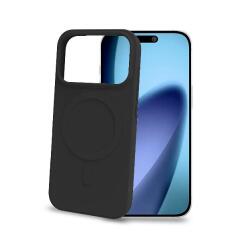 CROMOMAG - Cover in TPU morbido compatibile con la tecnologia Magsafe, colore nero compatibile con Apple iPhone 17 PRO MAX [IPHONE 17 CASES]