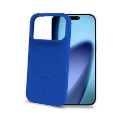 CROMOMAG - Cover in TPU morbido compatibile con la tecnologia Magsafe, colore blu compatibile con Apple iPhone 17 PRO [IPHONE 17 CASES]