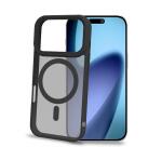 MAGMATT - Cover morbida trasparente con bordi effetto opaco compatibile con la tecnologia Magsafe per Apple iPhone 17 Pro [IPHONE 17 CASES]