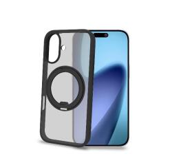 MAGSTAND - Cover in TPU semi trasparente con anello magnetico integrato che funge da stand compatibile con la tecnologia Magsafe per Apple IPhone 17 [IPHONE 17 CASES]