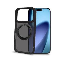 MAGSTAND - Cover in TPU semi trasparente con anello magnetico integrato che funge da stand compatibile con la tecnologia Magsafe per Apple IPhone 17 Pro [IPHONE 17 CASES]