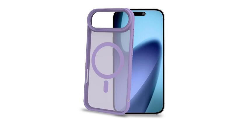 MAGMATT - Cover morbida trasparente con bordi effetto opaco compatibile con la tecnologia Magsafe per Apple iPhone Air [IPHONE 17 CASES]