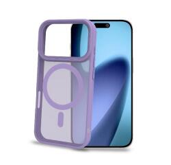 MAGMATT - Cover morbida trasparente con bordi effetto opaco compatibile con la tecnologia Magsafe per Apple iPhone 17 Pro [IPHONE 17 CASES]