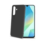 CROMO - Cover in morbido TPU con finitura soft touch colore nero compatibile con Samsung Galaxy A27 5G