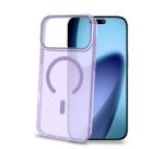 COLORMAG - Cover rigida trasparente con finitura lavanda compatibile con la tecnologia Magsafe per Apple iPhone 17 Pro Max [IPHONE 17 CASES]