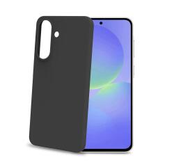 CROMO - Cover in morbido TPU con finitura soft touch colore nero compatibile con Samsung Galaxy A37 5G/ Galaxy A37 5G Enterprise Edition