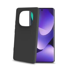 CROMO - Cover in morbido TPU con finitura soft touch colore nero compatibile con Xiaomi Redmi Note 15 5G/ Redmi Note 15 4G/ Poco M8 5G