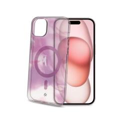MAGSHADES - Cover semi-trasparente dotata di tecnologia Magsafe, bordi rinforzati, protezione tasti compatibile per Apple iPhone 15
