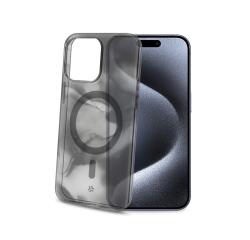 MAGSHADES - Cover semi-trasparente dotata di tecnologia Magsafe, bordi rinforzati, protezione tasti compatibile per Apple iPhone 15 Pro