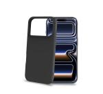 CROMO - Cover in morbido TPU con finitura soft touch colore nero compatibile con Apple iPhone 18 Pro/ iPhone 17 Pro [IPHONE 18 CASES]
