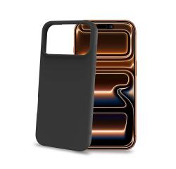 CROMO - Cover in morbido TPU con finitura soft touch colore nero compatibile con Apple iPhone 18 Pro Max/ iPhone 17 Pro Max [IPHONE 18 CASES]