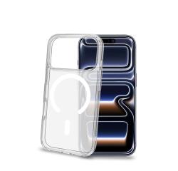 GELSKINMAG - Cover morbida trasparente TPU,compatibile con tecnologia Magsafe,anello magnetico color bianco per Apple iPhone 18 Pro/ iPhone 17 Pro [IPHONE 18 CASES]