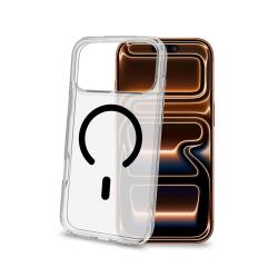 GELSKINMAG - Cover morbida trasparente in TPU, compatibile con la tecnologia Magsafe, anello magnetico color Nero per Apple iPhone 18 Pro Max/ iPhone 17 Pro Max [IPHONE 18 CASES]