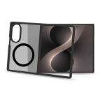 GELSKINMAG - Cover morbida trasparente in TPU, compatibile con la tecnologia Magsafe, anello magnetico color Nero per Samsung Galaxy Z Fold 8