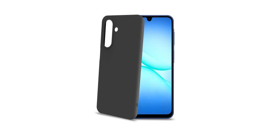 CROMO - Cover in morbido TPU con finitura soft touch colore nero compatibile con Samsung Galaxy A18 5G/ A18 4G/ A17 5G/ A17 4G