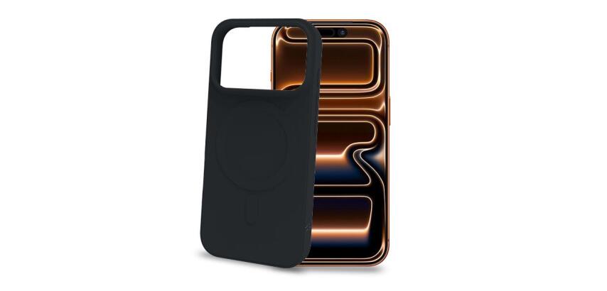 CROMOMAG1201 - Cover in TPU morbido compatibile con la tecnologia Magsafe, colore dark gray compatibile con Apple iPhone 18 Pro Max / iPhone 17 Pro Max [IPHONE 18 CASES]