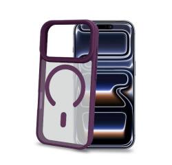 MAGMATT1200 - Cover morbida trasparente con bordi effetto opaco compatibile con la tecnologia Magsafe per Apple iPhone 18 Pro / iPhone 17 Pro [IPHONE 18 CASES]