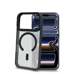 MAGMATT1200 - Cover morbida trasparente con bordi effetto opaco compatibile con la tecnologia Magsafe per Apple iPhone 18 Pro / iPhone 17 Pro [IPHONE 18 CASES]