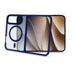 MAGMATT1202 - Cover morbida trasparente con bordi effetto opaco compatibile con la tecnologia Magsafe per Apple iPhone Duo [IPHONE 18 CASES]