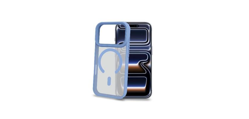 MAGMATT1200 - Cover morbida trasparente con bordi effetto opaco compatibile con la tecnologia Magsafe per Apple iPhone 18 Pro / iPhone 17 Pro [IPHONE 18 CASES]