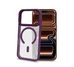 MAGMATT1201 - Cover morbida trasparente con bordi effetto opaco compatibile con la tecnologia Magsafe per Apple iPhone 18 Pro Max / iPhone 17 Pro Max [IPHONE 18 CASES]