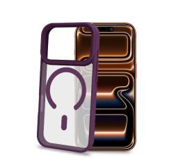 MAGMATT1201 - Cover morbida trasparente con bordi effetto opaco compatibile con la tecnologia Magsafe per Apple iPhone 18 Pro Max / iPhone 17 Pro Max [IPHONE 18 CASES]