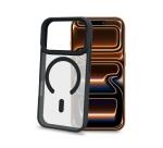MAGMATT1201 - Cover morbida trasparente con bordi effetto opaco compatibile con la tecnologia Magsafe per Apple iPhone 18 Pro Max / iPhone 17 Pro Max [IPHONE 18 CASES]