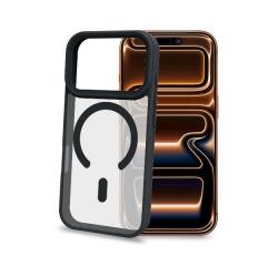 MAGMATT1201 - Cover morbida trasparente con bordi effetto opaco compatibile con la tecnologia Magsafe per Apple iPhone 18 Pro Max / iPhone 17 Pro Max [IPHONE 18 CASES]