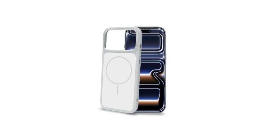 GENUINEMAG1201 - Cover vetro temperato con bordi liquiq silicone compatibile con la tecnologia Magsafe per Apple iPhone 18 Pro Max / iPhone 17 Pro Max [IPHONE 18 CASES]