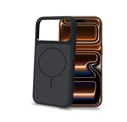 GENUINEMAG1201 - Cover vetro temperato con bordi liquiq silicone compatibile con la tecnologia Magsafe per Apple iPhone 18 Pro Max / iPhone 17 Pro Max [IPHONE 18 CASES]