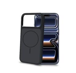 GENUINEMAG1200 - Cover vetro temperato con bordi liquiq silicone compatibile con la tecnologia Magsafe per Apple iPhone 18 Pro / iPhone 17 Pro [IPHONE 18 CASES]