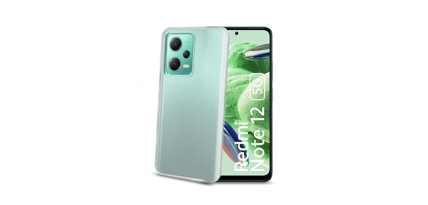 GELSKIN - Cover morbida trasparente in TPU compatibile con Xiaomi Redmi Note 12 5G/ Poco X5 5G