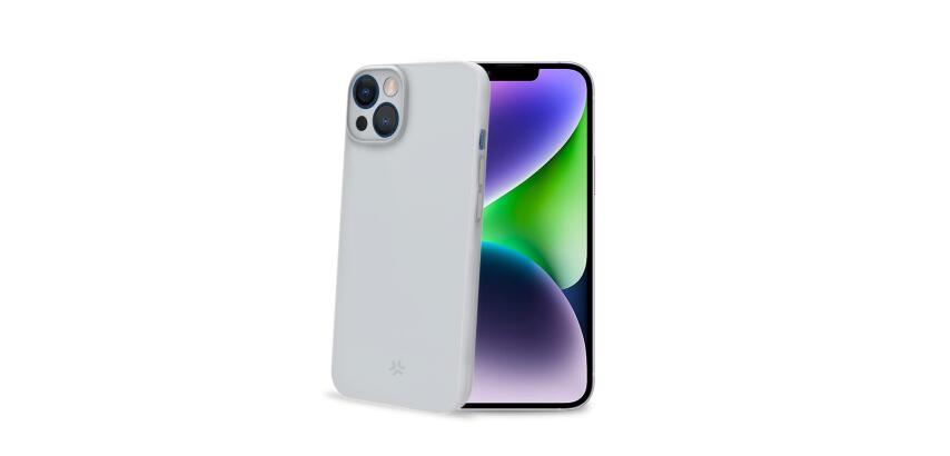 SPACE - Cover morbida super sottile in TPU colore bianco compatibile con Apple iPhone 15 Plus [IPHONE 15 CASES]