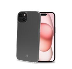 HEXAGEL - Cover trasparente semi rigida, ultra resistente in Poliuretano + Policarbonato compatibile con Apple iPhone 15 [IPHONE 15 CASES]