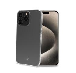 HEXAGEL - Cover trasparente semi rigida, ultra resistente in Poliuretano + Policarbonato compatibile con Apple iPhone 15 Pro Max [IPHONE 15 CASES]