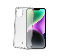 ARMOR - Cover rigida trasparente con bordi corrazzati e angoli rinforzati compatibile con Apple iPhone 15
