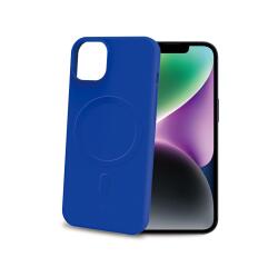 CROMOMAG - Cover in TPU morbido compatibile con la tecnologia Magsafe, colore blu compatibile con Apple iPhone 15 [IPHONE 15 CASES]