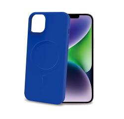 CROMOMAG - Cover in TPU morbido compatibile con la tecnologia Magsafe, colore blu compatibile con Apple iPhone 15 Plus [IPHONE 15 CASES]