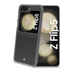 GELSKIN - Cover morbida trasparente in TPU compatibile con Samsung Galaxy Z Flip 5