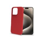 CROMO - Cover in morbido TPU con finitura soft touch colore rosso compatibile con Apple iPhone 16 Pro [IPHONE 16 CASES]