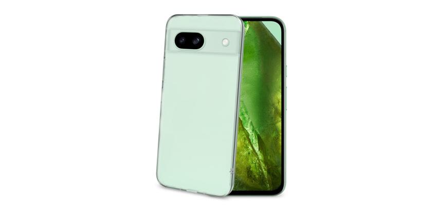 GELSKIN - Cover morbida trasparente in TPU compatibile con Google Pixel 8A
