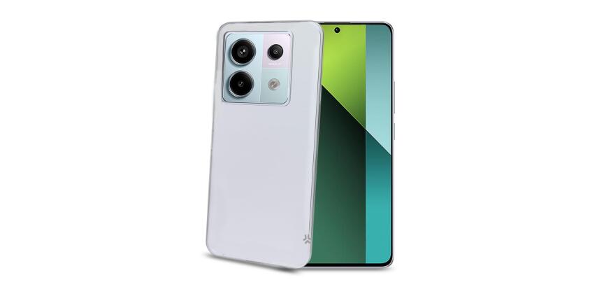 GELSKIN - Cover morbida trasparente in TPU compatibile con Xiaomi Redmi Note 13 Pro 5G