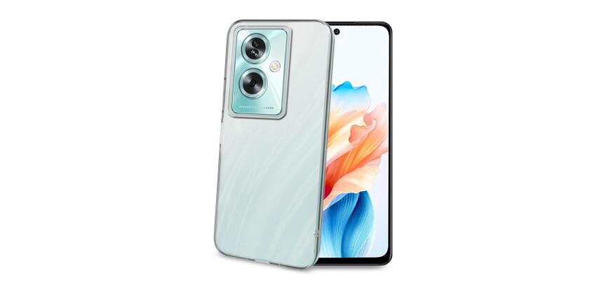 GELSKIN - Cover morbida trasparente in TPU compatibile con Oppo A79 5G