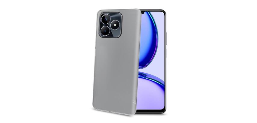 GELSKIN - Cover morbida trasparente in TPU compatibile con Realme C51/ Realme C53/ Realme Note 50