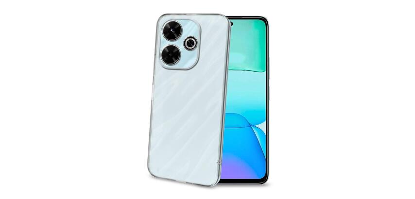 GELSKIN - Cover morbida trasparente in TPU compatibile con Xiaomi Redmi 13