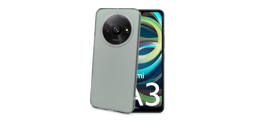 GELSKIN - Cover morbida trasparente in TPU compatibile con Xiaomi Redmi A3/ Redmi A3X