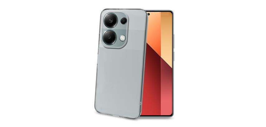 GELSKIN - Cover morbida trasparente in TPU compatibile con Xiaomi Redmi Note 13 Pro 4G/ Poco M6 Pro 4G