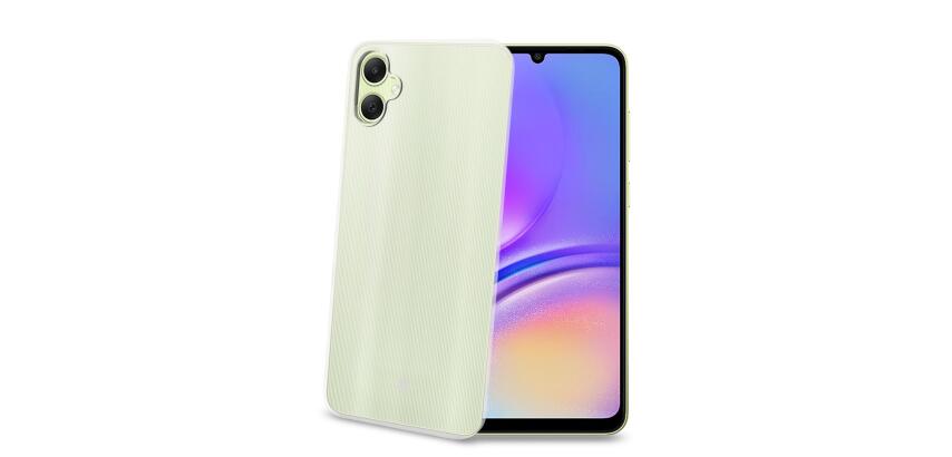 GELSKIN - Cover morbida trasparente in TPU compatibile con Samsung Galaxy A05