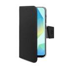WALLY - Custodia a libro in pelle sintetica con chiusura flap magnetico, slot per carte e funzione stand colore nero compatibile con Galaxy A18 5G/ A18 4G/A17 5G/ A17 4G/ A17 5G EE